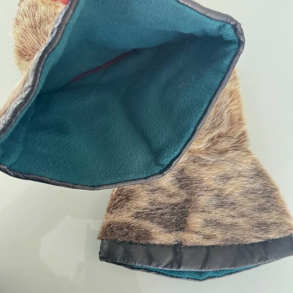 Genuine Sealskin Winter Coat and Mits Chevron Fur Seal Vintage Unisex Canada - Picture 6 of 16